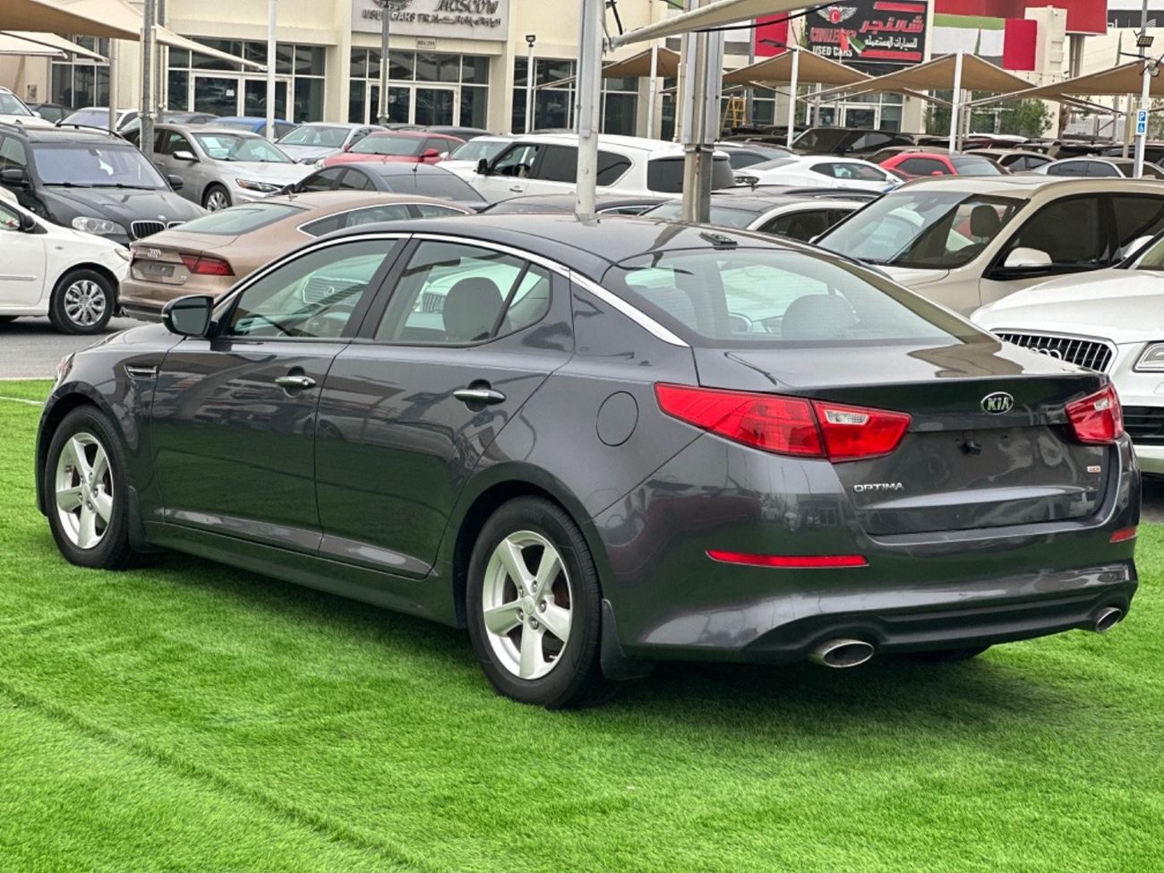 كيا أوبتيما EX موديل 2015 حاله ممتازه من الداخل والخارج