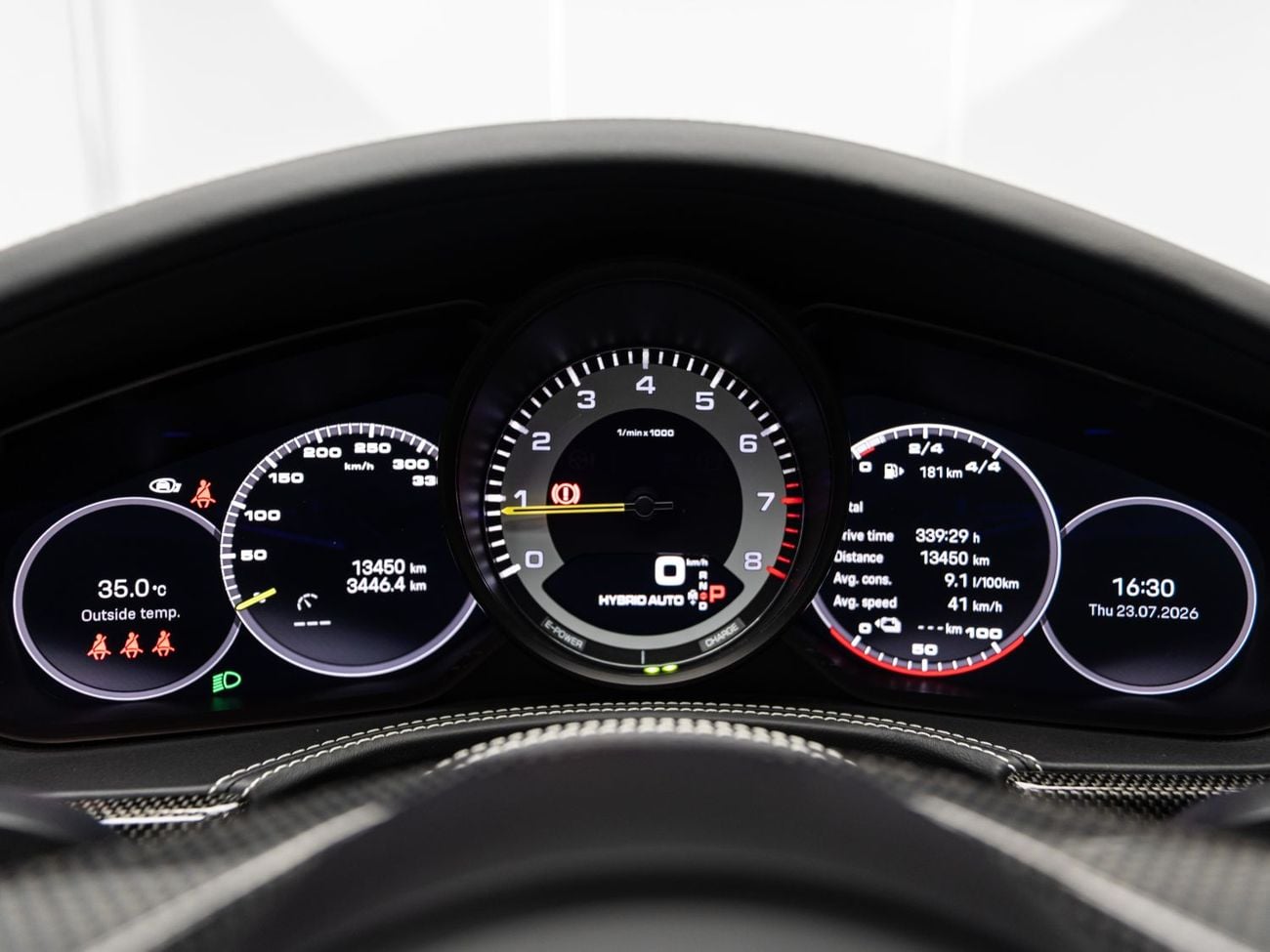 Porsche Panamera 4S E- HYBRID BUY NOW, PAY 2027 | THE BLACKLINE STANDARD | 1 Year Blackline Warranty, GCC, Low KMs, High Spec