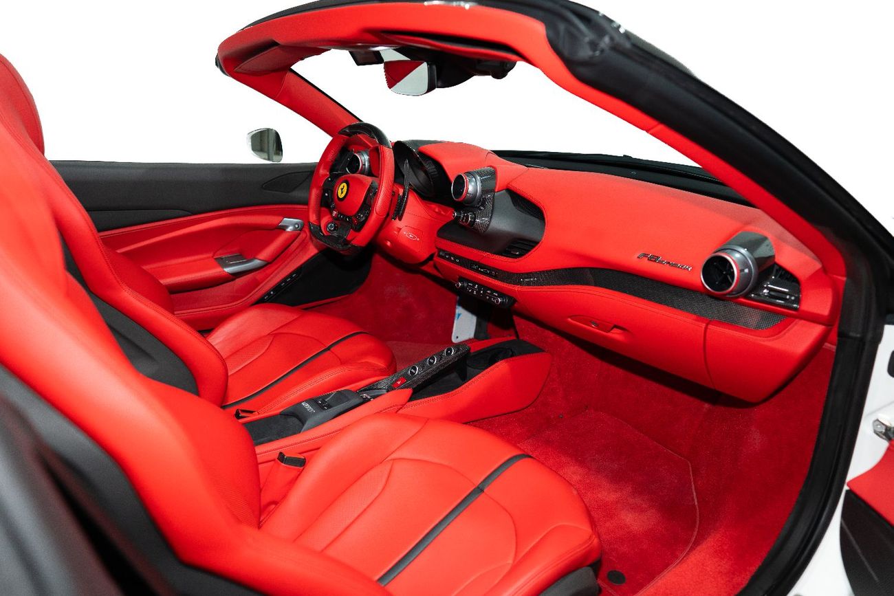 Ferrari F8 Spider VERY LOW MILEAGE | 2022 F8 SPIDER | CARBON INT | SUSPENSION LIFTER | SPECIAL DESIGN SEATS | WARRANTY
