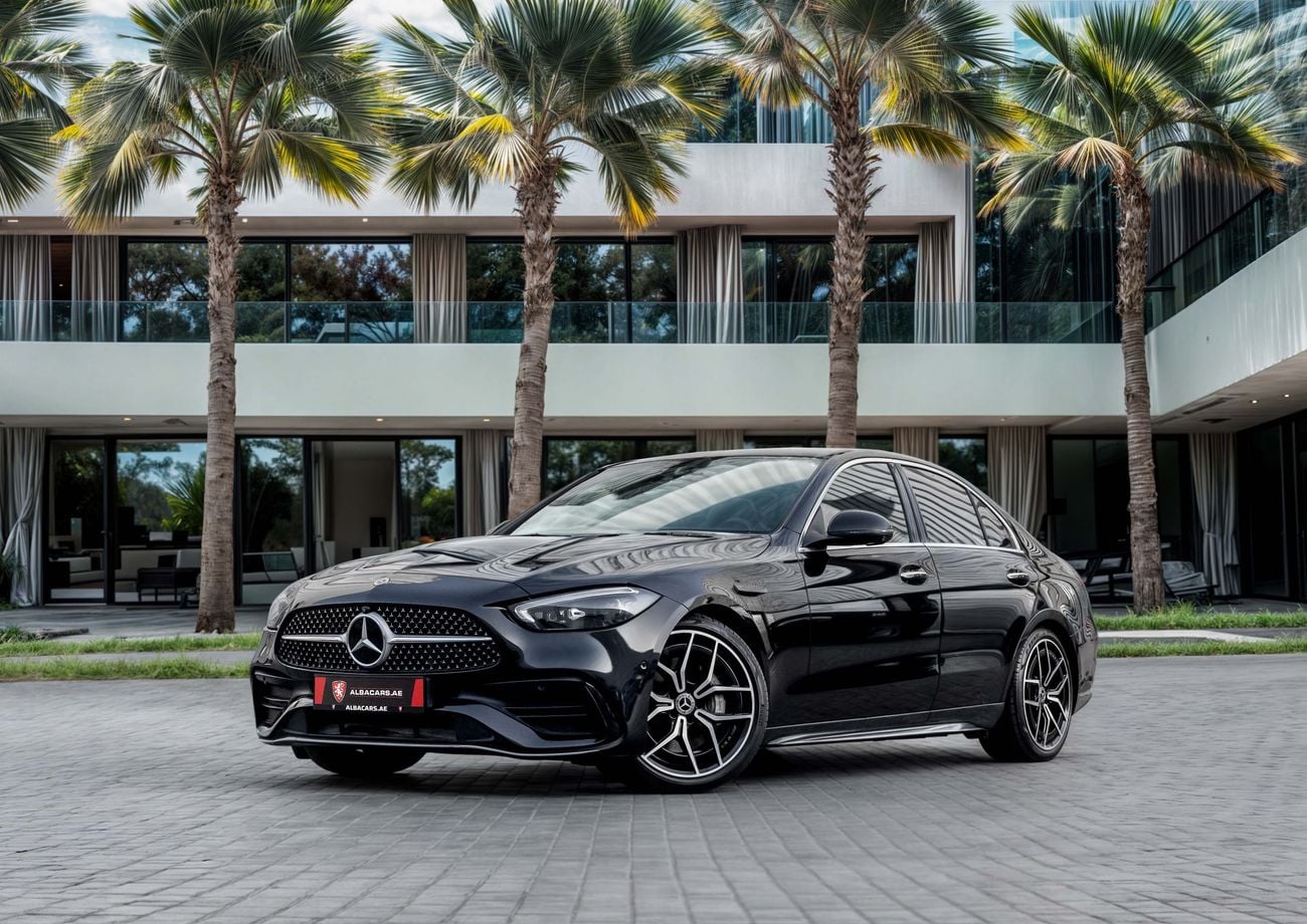 Mercedes Benz C200 C200 AMG | 3,134 P.M | 0% Downpayment | GARGASH WARRANTY & SERVICE!