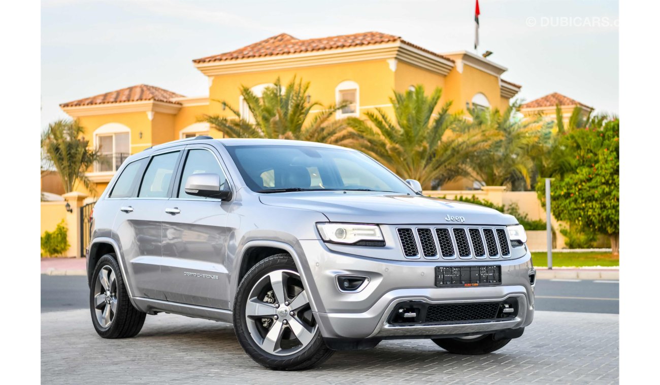 جيب جراند شيروكي Overland 5.7L V8 - Under Agency Warranty! - AED 1,939 Per Month - 0% DP