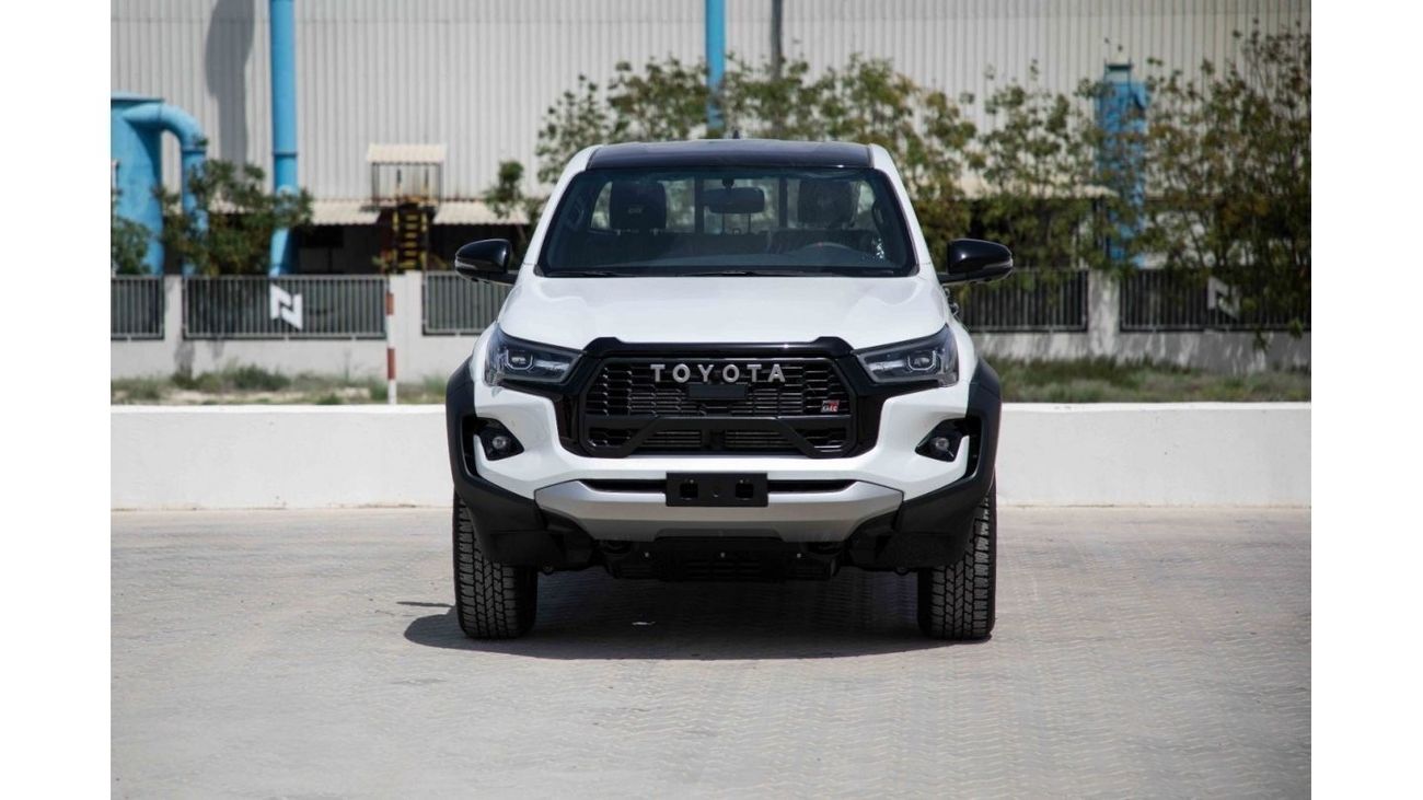 Toyota Hilux 2024 Toyota Hilux 4x4 DC 2.8 GR-S - White & Black inside GRS | Export Only