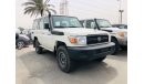 تويوتا لاند كروزر 4.2L DIESEL, 5 DOOR, V6, M/T, HARD TOP