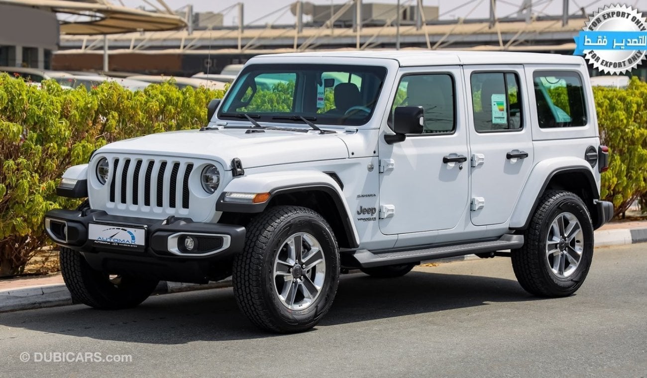 Jeep Wrangler Unlimited Sahara V6 , 2022 , 0Km , (ONLY FOR EXPORT)