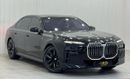 BMW 740i M-Sport 2024 BMW 740i M-Sport, BMW warranty + Service Pack, Fully Loaded, Very Low Kms, GCC