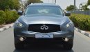 Infiniti QX70 3.7L V6 AWD, GCC, 0km w/ 5Yrs or 200K km WTY + 2Yrs or 50K km Service from Dynatrade