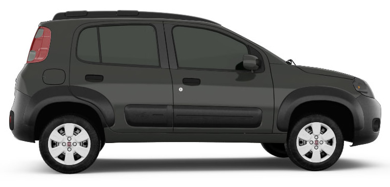 Fiat Uno exterior - Side Profile