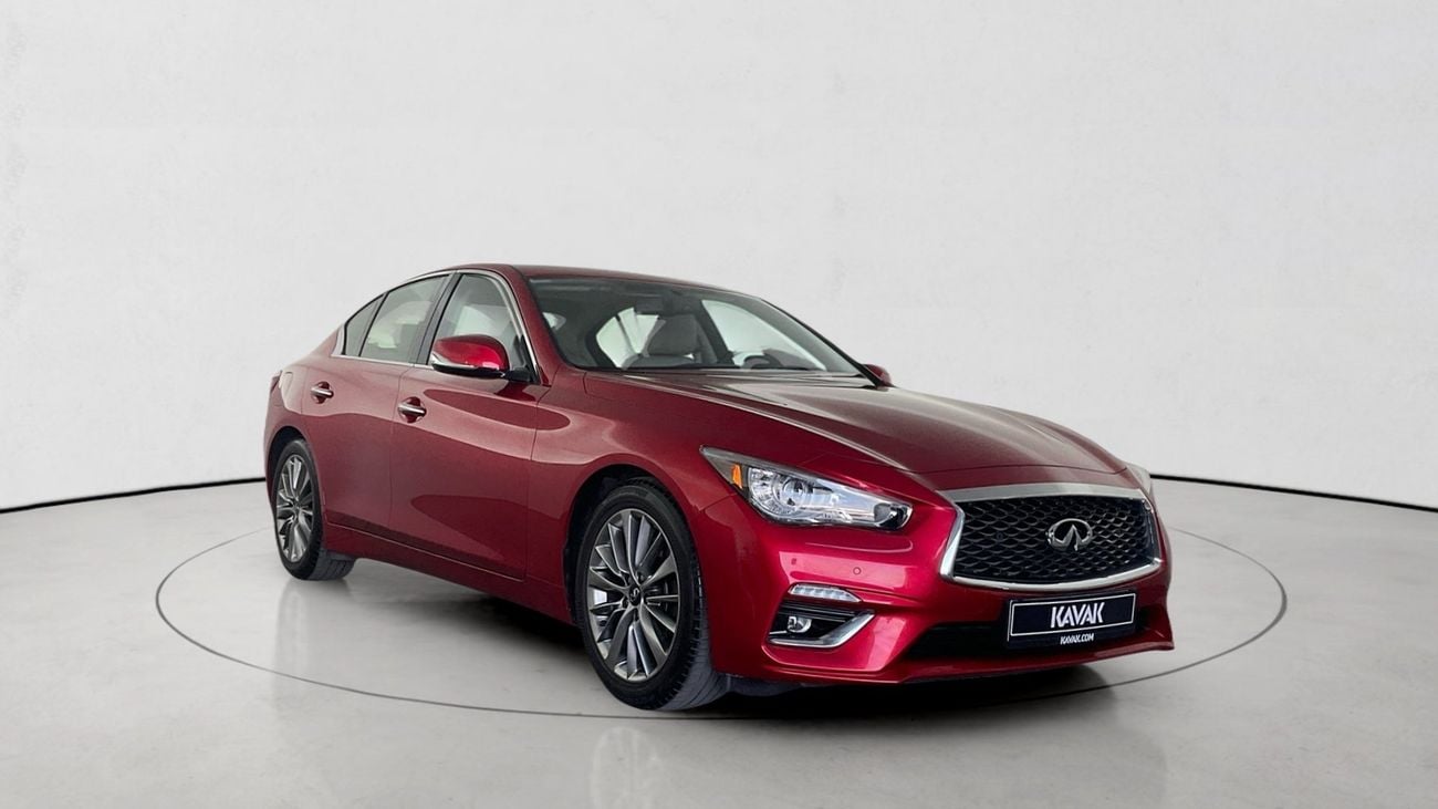 إنفينيتي Q50 Premium / Luxe | upto AED 20,000 Ramadan Discount | شامل الضمان | 0 ﺪﻔﻋﺓ ﺃﻮﻟﻯ