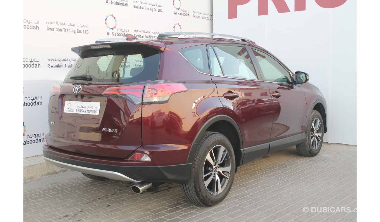 تويوتا راف ٤ 2.5L VX 2017 MODEL GCC WITH DEALER WARRANTY