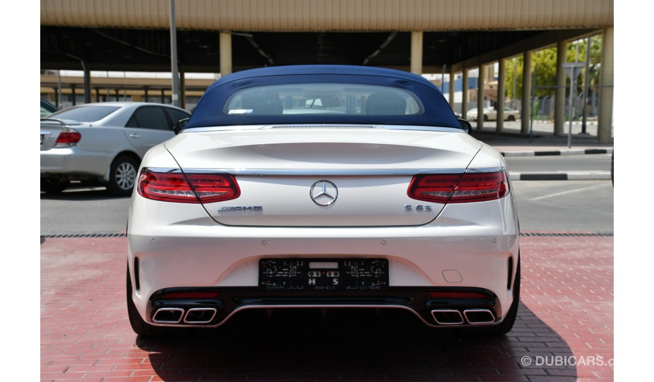 مرسيدس بنز S 63 AMG كوبيه Coupe Convertable 2018