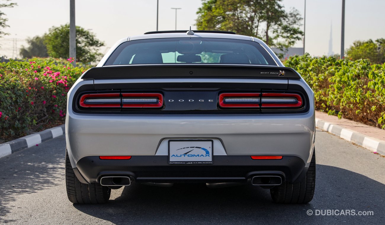 Dodge Challenger 2020 Scatpack, WIDEBODY, Carbon Edition, 6.4 V8 GCC, 0km W/ 3 Yrs or 100K km Warranty