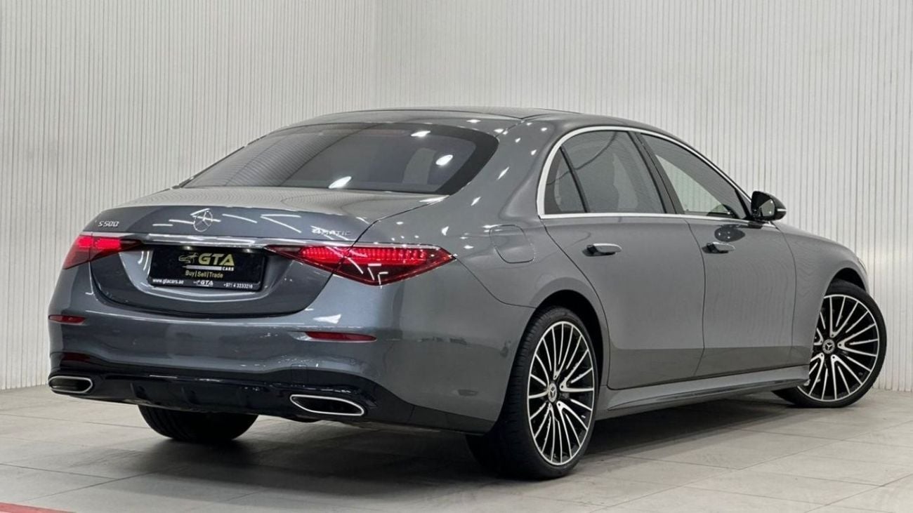 Mercedes-Benz S 500 2022 Mercedes Benz S500 AMG 4MATIC, Warranty, Service History, Fully Loaded, Low Kms, GCC