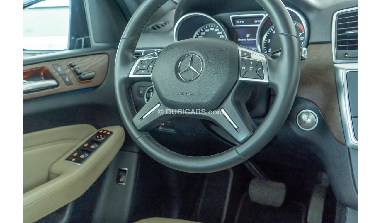 مرسيدس بنز ML 350 2014 Mercedes Benz ML350 High Option / Full Service-History