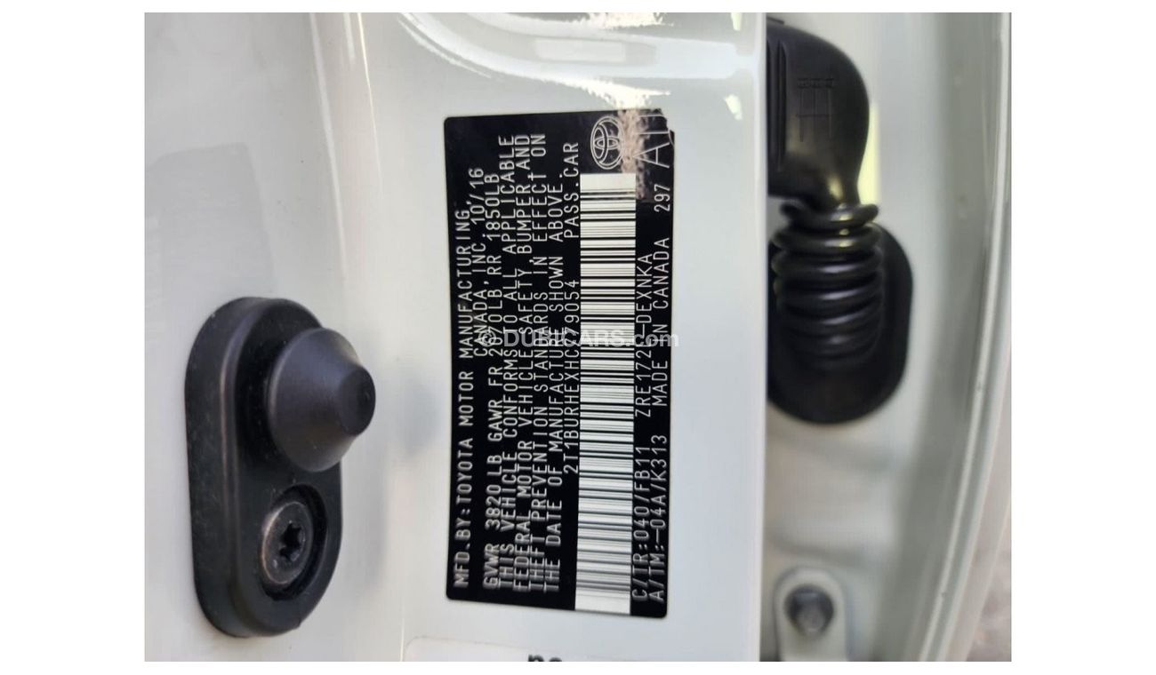 تويوتا كورولا SE