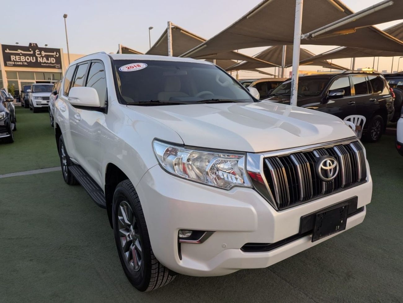 تويوتا برادو EXR 4.0L 4WD TOYOTA PRADO 2018 EXR V6 engine 4.0L clean car no any work required just buy and drive