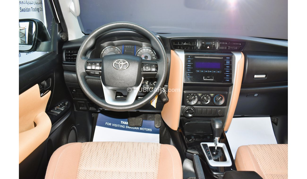 Toyota Fortuner AED 1599 PM | 2.7L EXR 4WD GCC DEALER WARRANTY