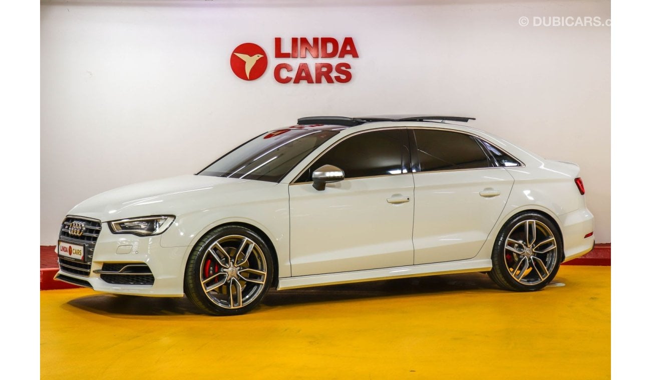 أودي S3 Audi S3 Exclusive 2016 GCC under Warranty with Zero Down-Payment.