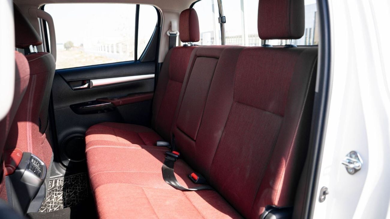 Toyota Hilux 2025 Toyota Hilux GLX 2.7 - White Inside Maroon | Export Only