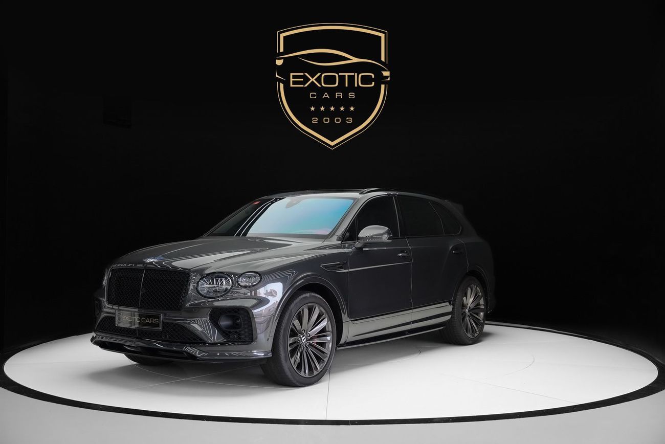 Bentley Bentayga Bentayga Speed W12