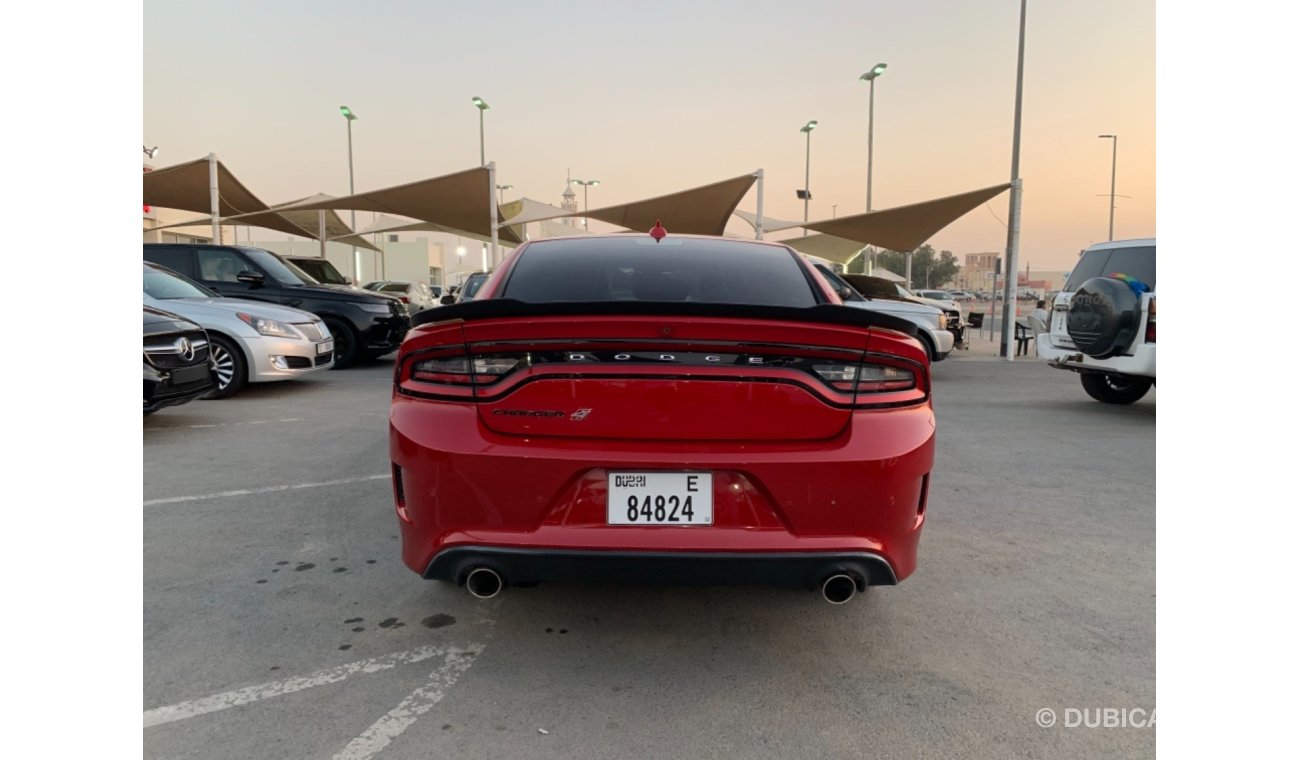 Dodge Charger Dodge Charger 2018 full option super extra red color and white and black interior