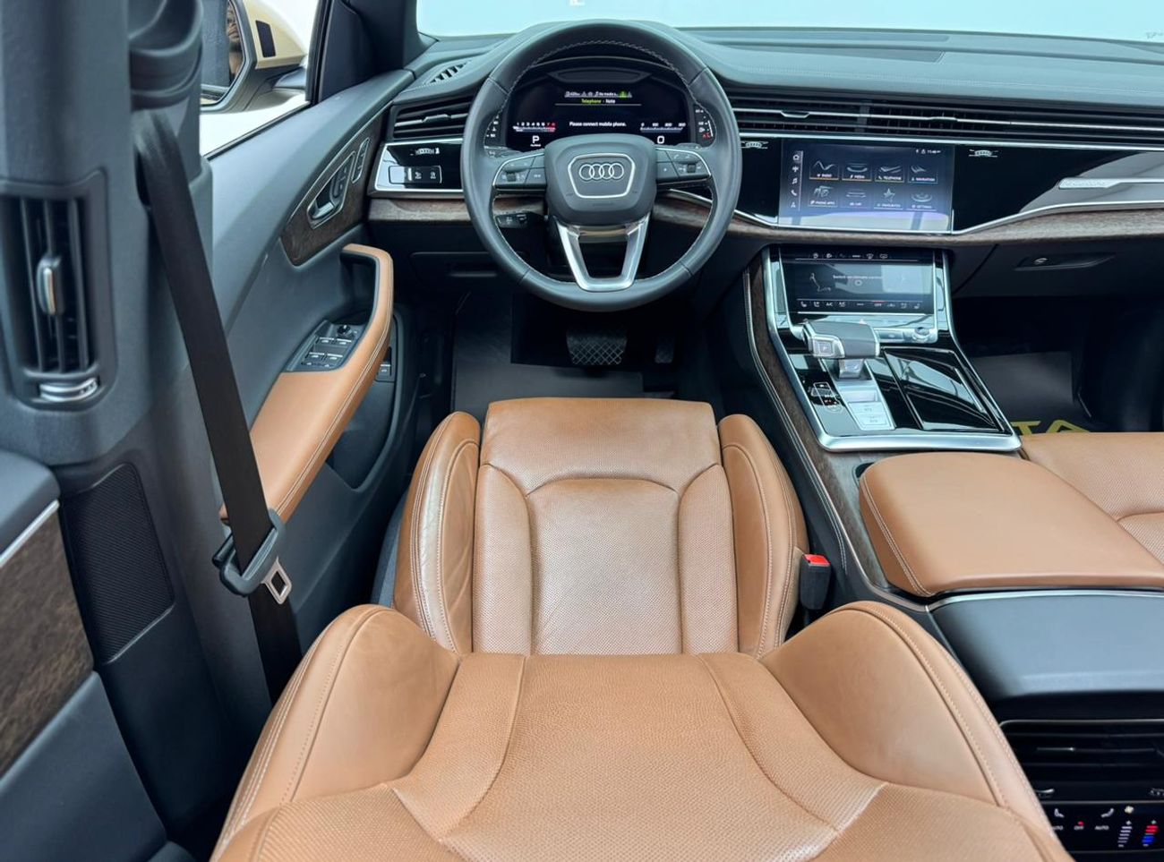 أودي Q8 55 TFSI quattro (340 HP) 2024 Audi Q8 55 TFSI Quattro S-line, 2027 Audi Warranty and Service Pack, G