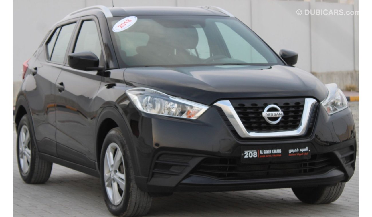 Nissan Kicks S Nissan Kicks 2018 GCC, in excellent condition, without accidents