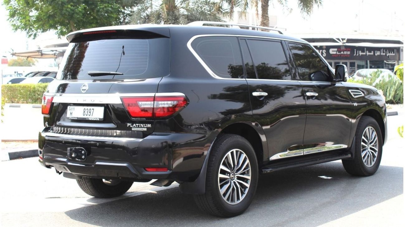 Nissan Patrol LE Platinum City GCC SPECS UNDER AGENCY  UNLIMITED KM WARRANTY