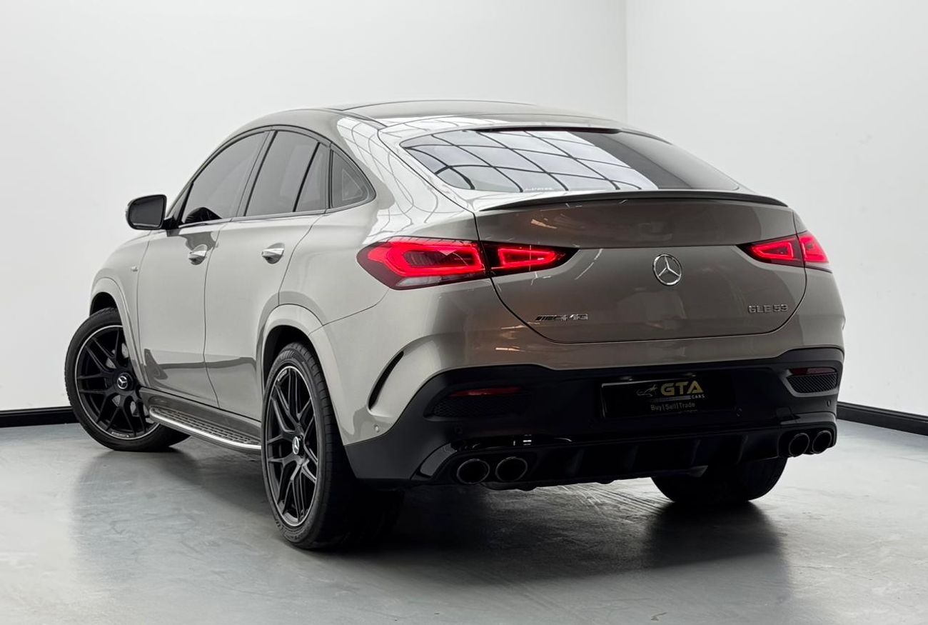 Mercedes-Benz GLE 53 AMG Coupe 2022 Mercedes-Benz GLE53 AMG 4MATIC+ Coupe, 2027 Mercedes Warranty and Service Pack, GCC