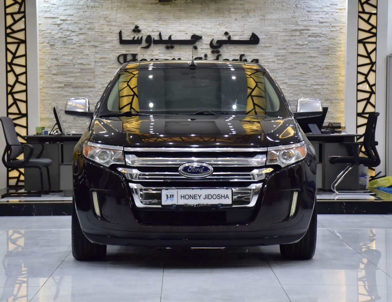 Ford Edge EXCELLENT DEAL for our Ford Edge Limited AWD ( 2014 Model ) in Dark Brown Color GCC Specs