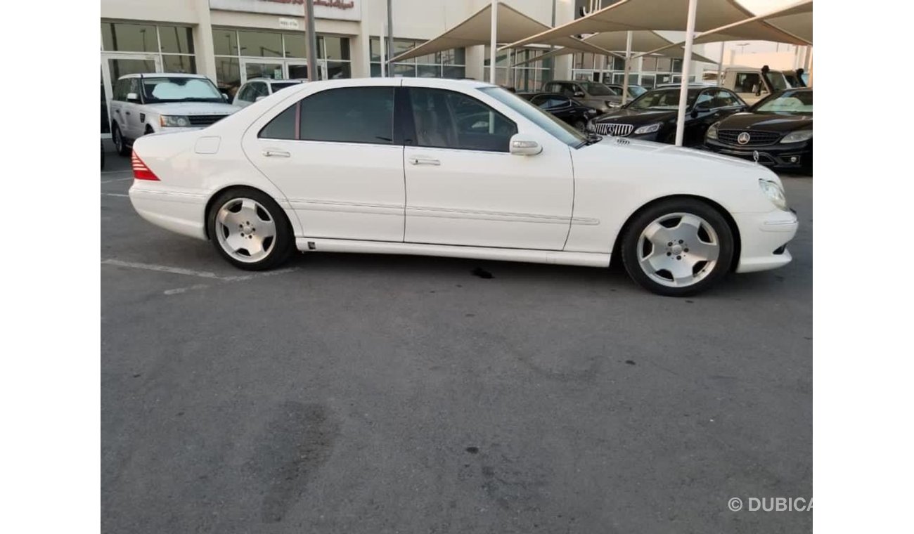 مرسيدس بنز S 350 موديل 2005 خليجي فل مواصفات فتحه سقف وطاولات لارج