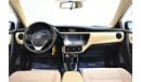 Toyota Corolla AED 1076 PM | 1.6L SE GCC DEALER WARRANTY