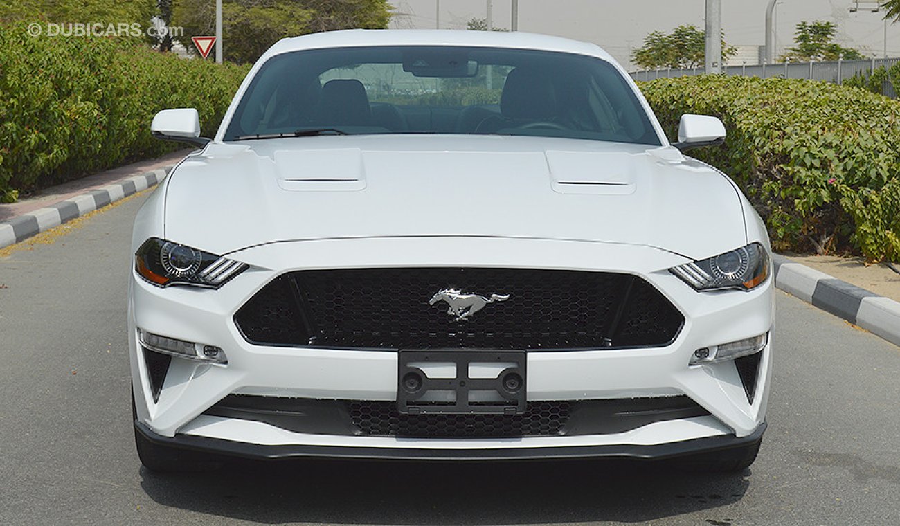 Ford Mustang GT Premium 2018, 5.0 V8 GCC, 460hp, 0km with 3Yrs or 100K km WRNTY, 60K km Service at Al Tayer