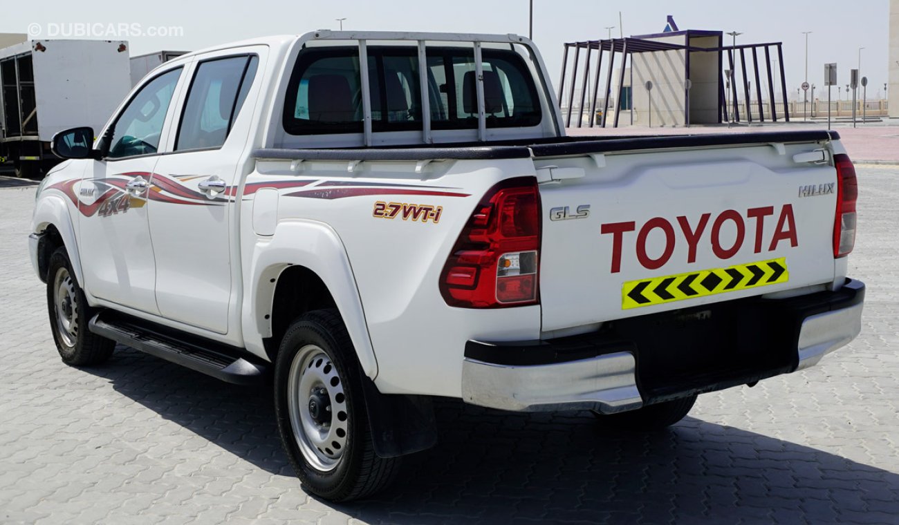 Toyota Hilux CERTIFIED VEHICLE;HILUX 4×4 GLS(GCC SPECS)IN GOOD CONDITION FOR SALE(CODE : 00807)