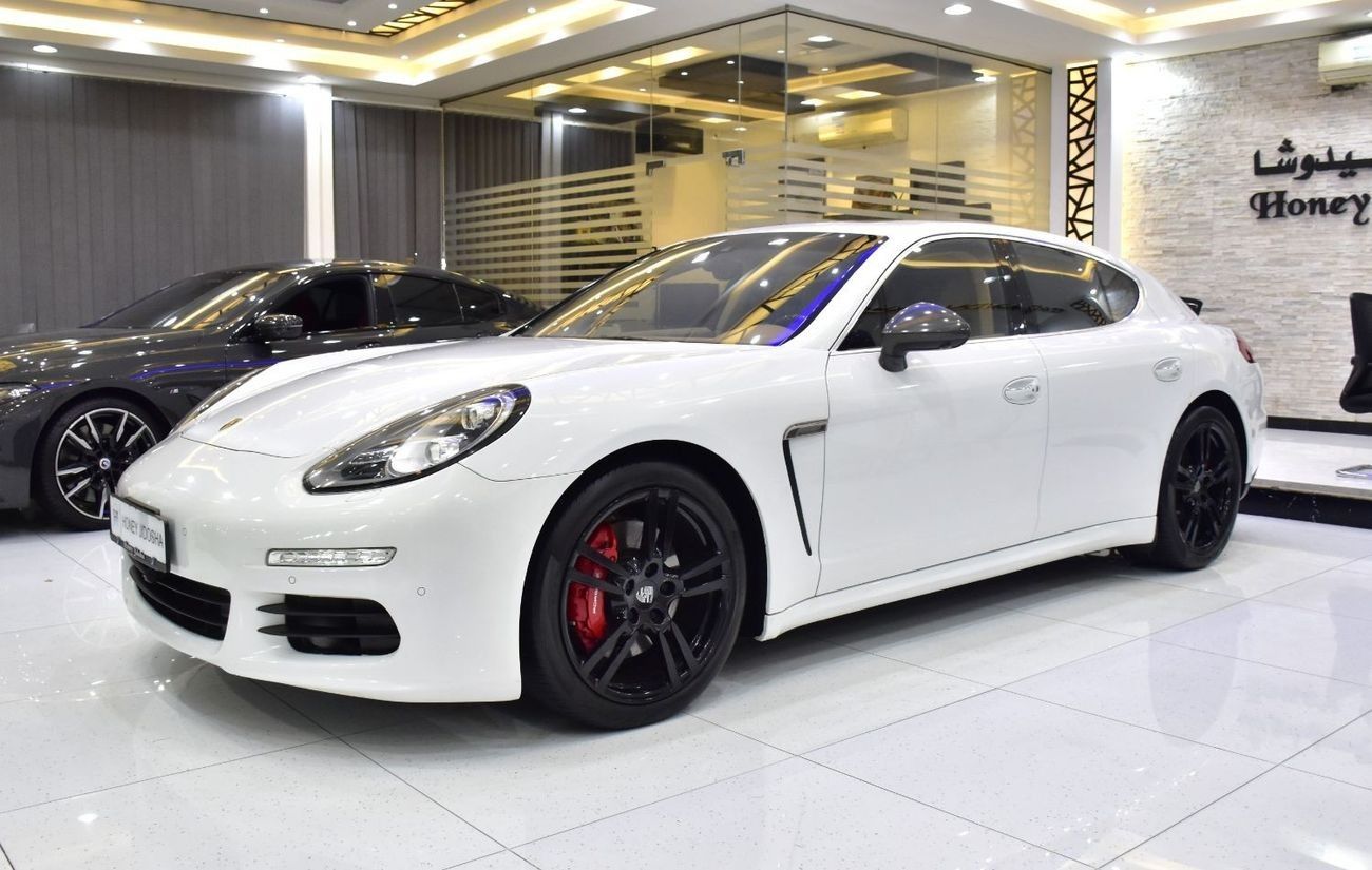 Porsche Panamera EXCELLENT DEAL for our Porsche Panamera S ( 2014 Model ) in White Color GCC Specs