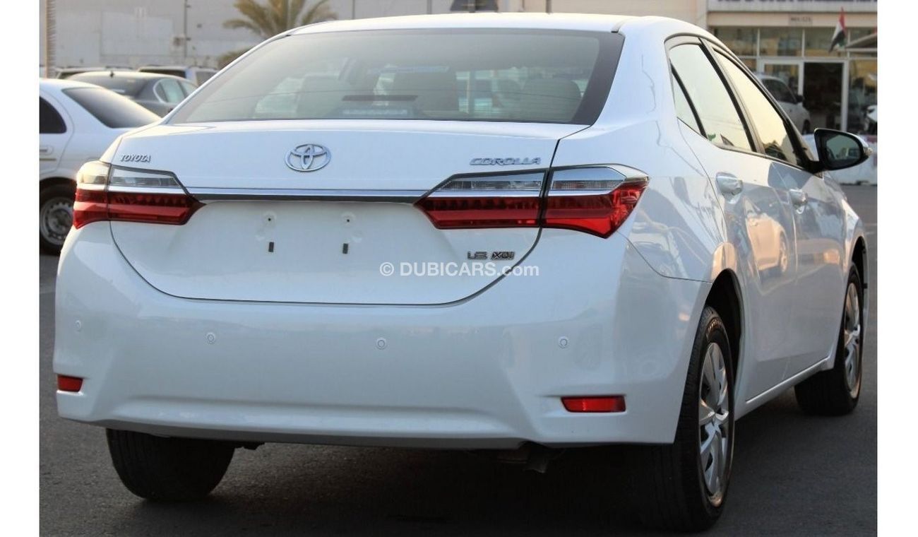 تويوتا كورولا XLI تويوتا كرولا 2019 ابيض خليجي  1.6 بحالة ممتازة بدون حوادث