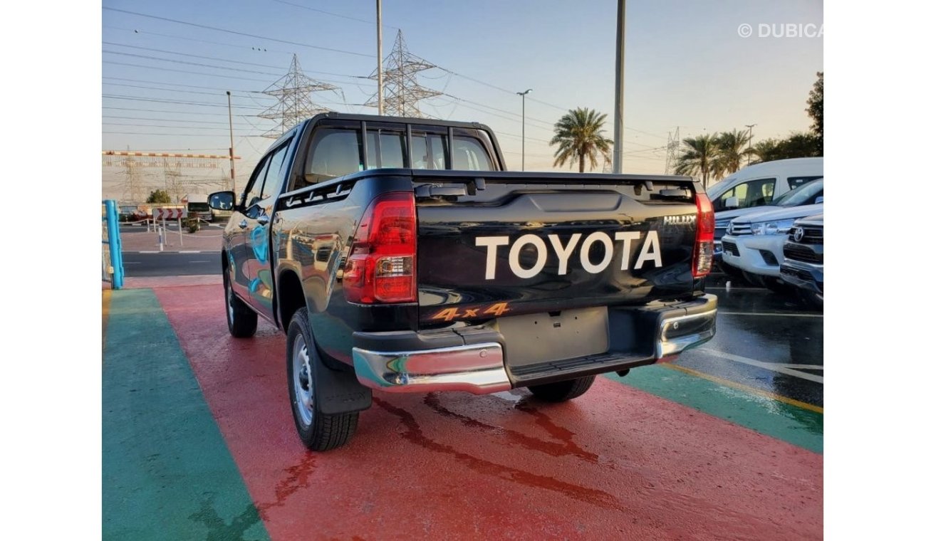 تويوتا هيلوكس Toyota Hilux 2022 model M/T 2.4 Diesel Black inside Black