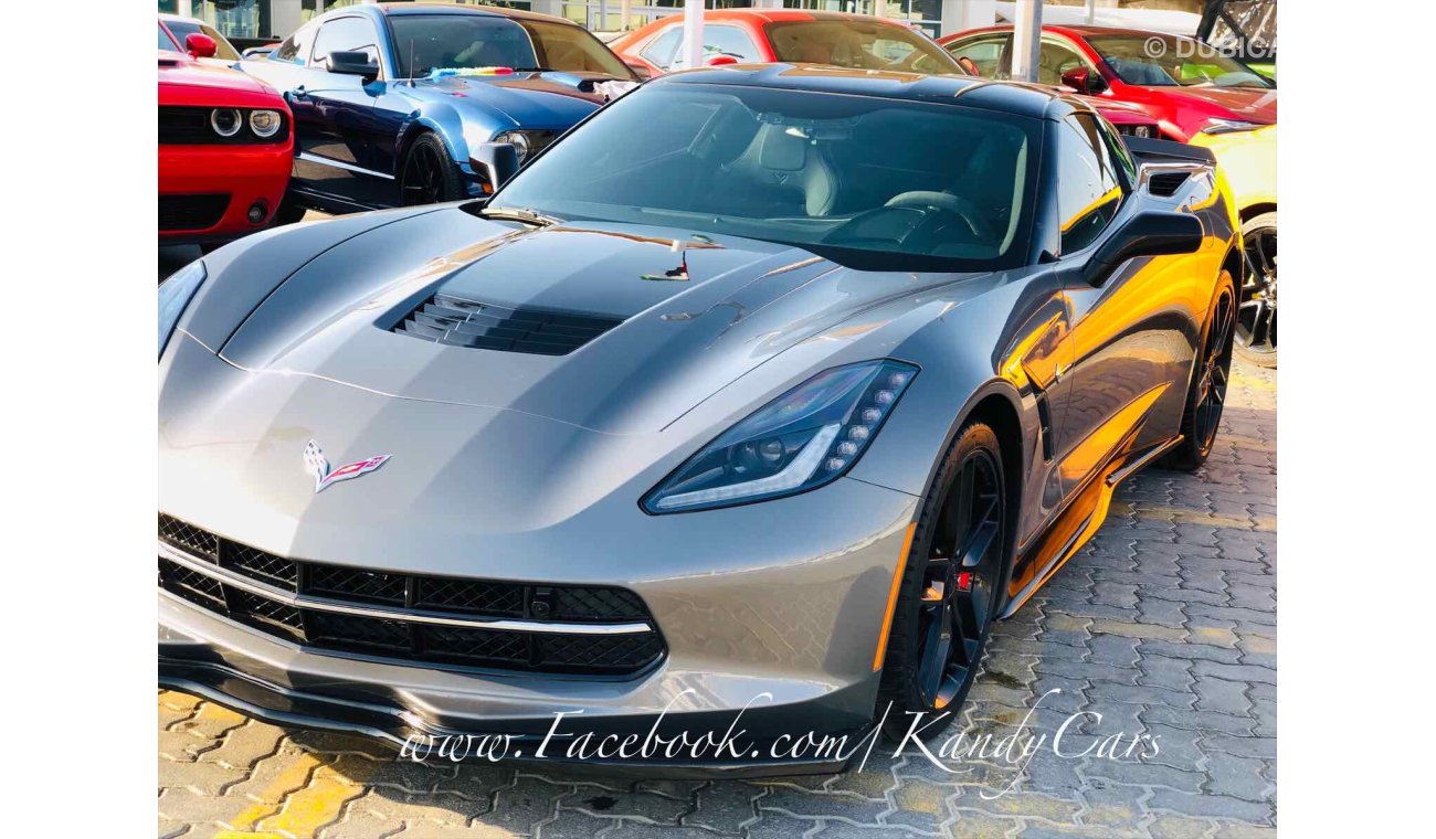 شيفروليه كورفت Z51 / STINGRAY KIT Z06 / ALCANTARA SEATS / HEADUP DISPLAY / 00 DOWNPAYMENT