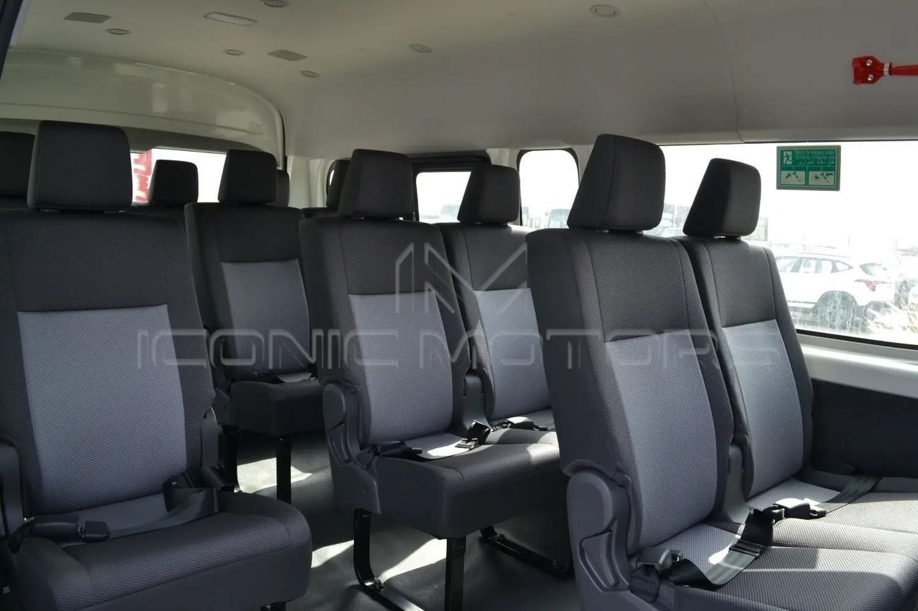Toyota Hiace 2025 TOYOTA HIACE 3.5 L PETROL A/T 13 SEATER PASSENGER , HIGH ROOF