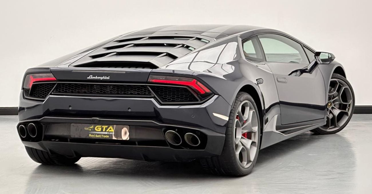 Lamborghini Huracan 2017 Lamborghini Huracan LP-580-2 Coupe, Lamborghini Full Service History, GCC
