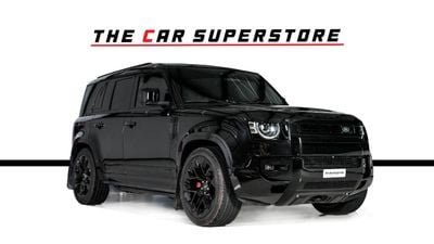 Land Rover Defender 110 X P400 X Dynamic-GCC-Black Pack-22 Inch KHAN Rims-High Specifications