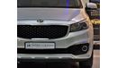 Kia Carnival EXCELLENT DEAL for our KIA Grand Carnival 2016 Model!! in Silver Color! GCC Specs