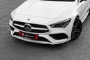 Mercedes Benz CLA250 CLA 250 AMG | 2,742 P.M | 0% Downpayment | 2028 GARGASH WARRANTY!