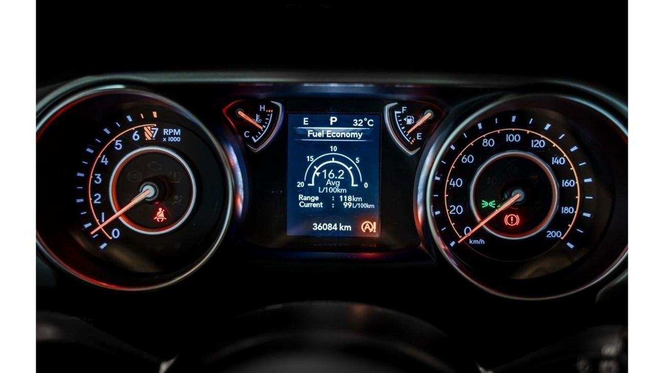 جيب رانجلر صحارى 2021 Jeep Wrangler Sahara, 1 Year Warranty, Full Service History, Low Kms, GCC