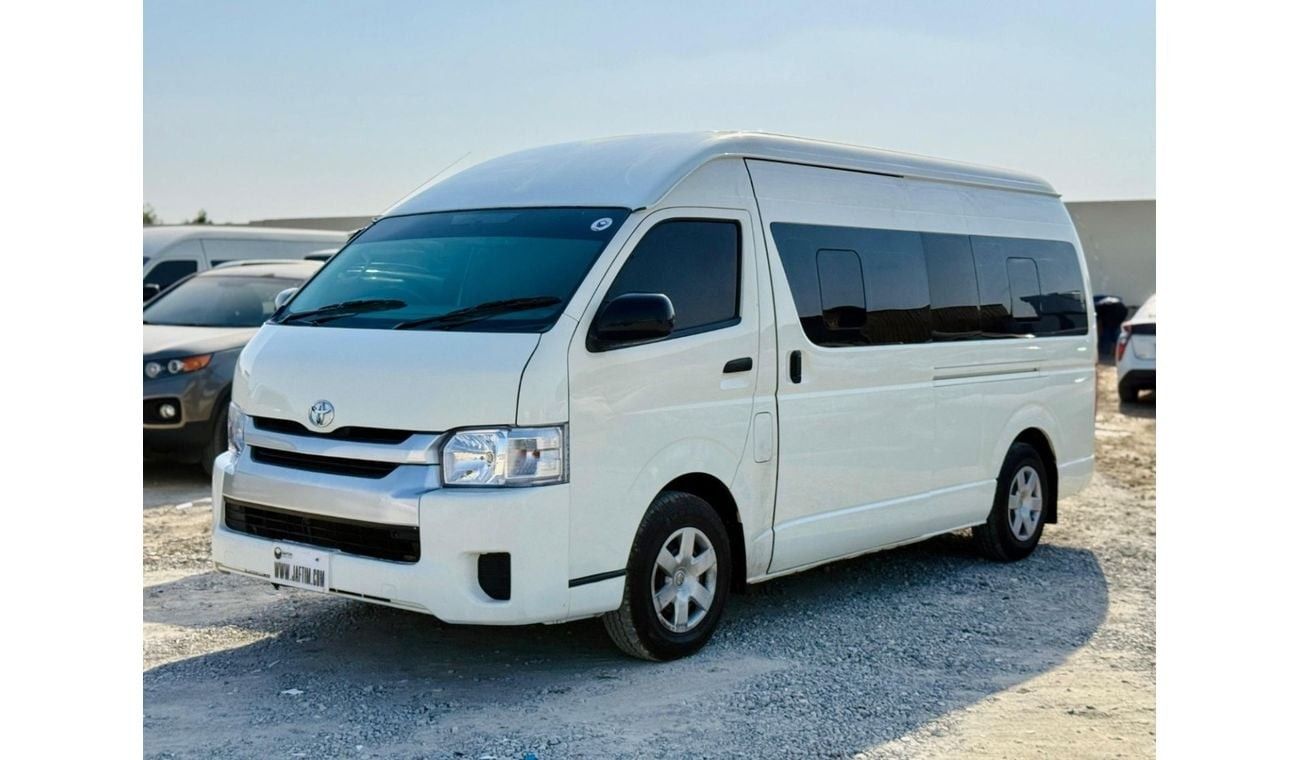 Toyota Hiace GOOD CONDITION | RHD | 3.0L DIESEL ENGINE | 2018 MODEL | (AT) 14 SEATERS | 2WD |  JFT0242