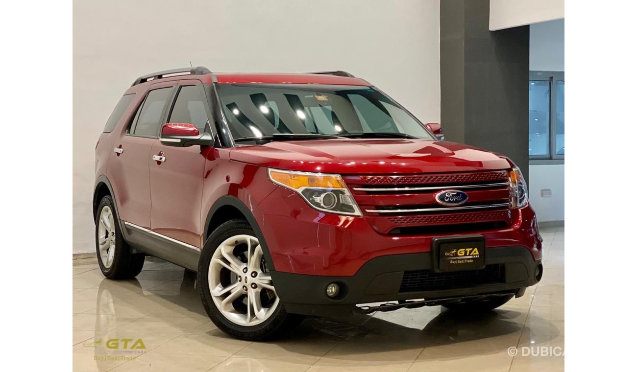 Ford Explorer 2015 Ford Explorer Limited, Ford Service Contract-Full Service History, Warranty, GCC