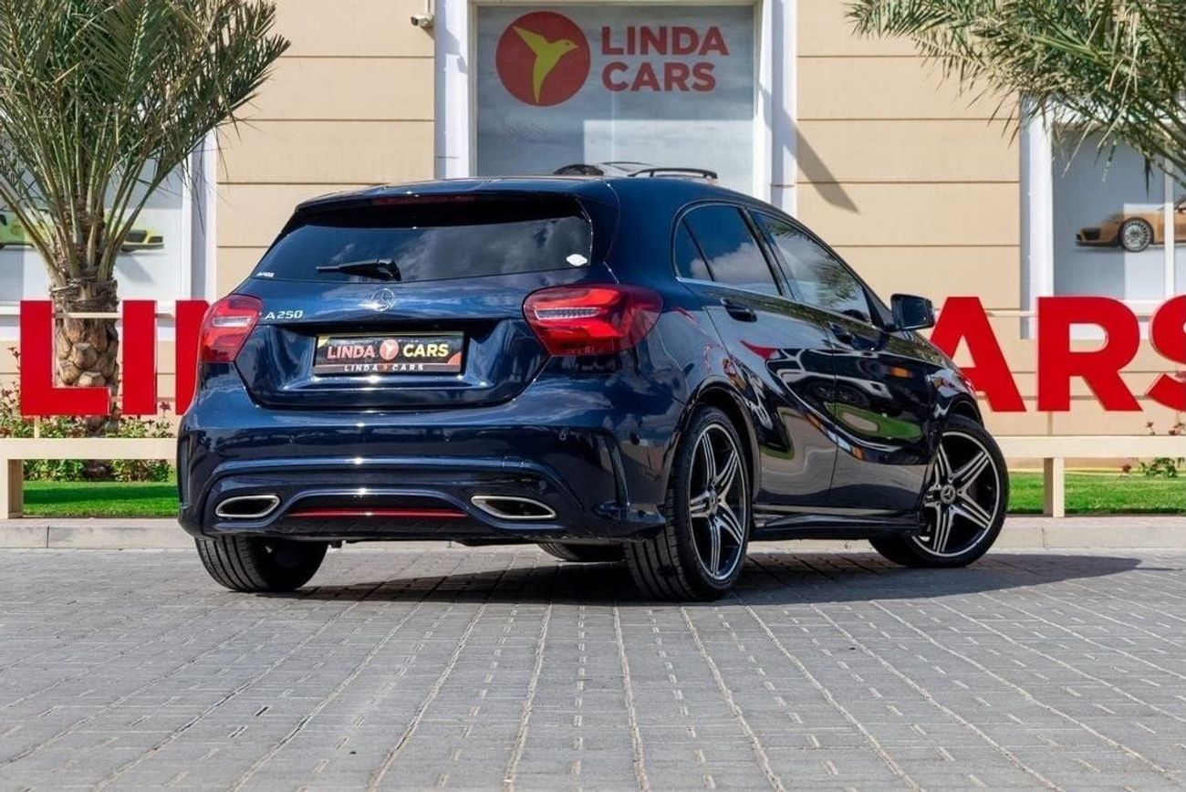 Mercedes-Benz A 250 std 2.0L (221 HP) Mercedes-Benz A250 2018 (LOW MILEAGE) GCC under Warranty with Flexible Down-Paymen