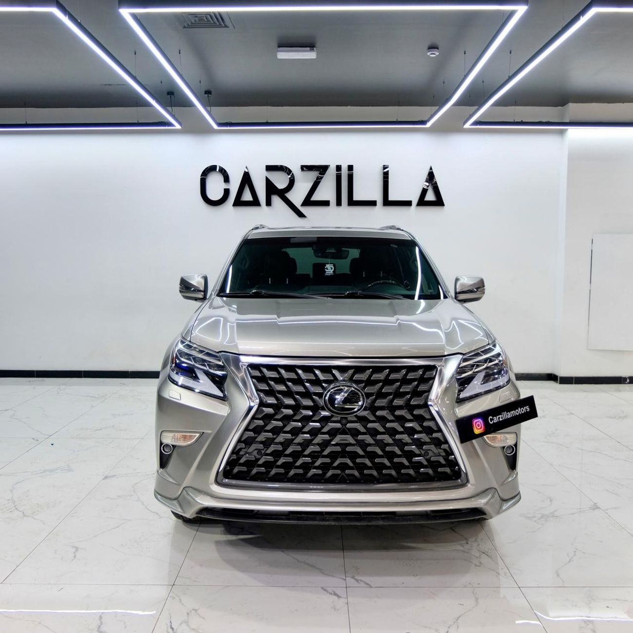 Lexus GX460 Platinum Lexus GX-460 2020 Silver-4.6L-4WD-Car is in Excellent Condition-Accident Free-Well Maintain