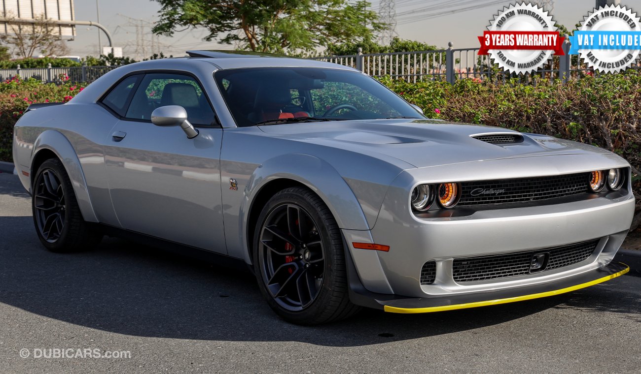 Dodge Challenger 2020 Scatpack, WIDEBODY, Carbon Edition, 6.4 V8 GCC, 0km W/ 3 Yrs or 100K km Warranty