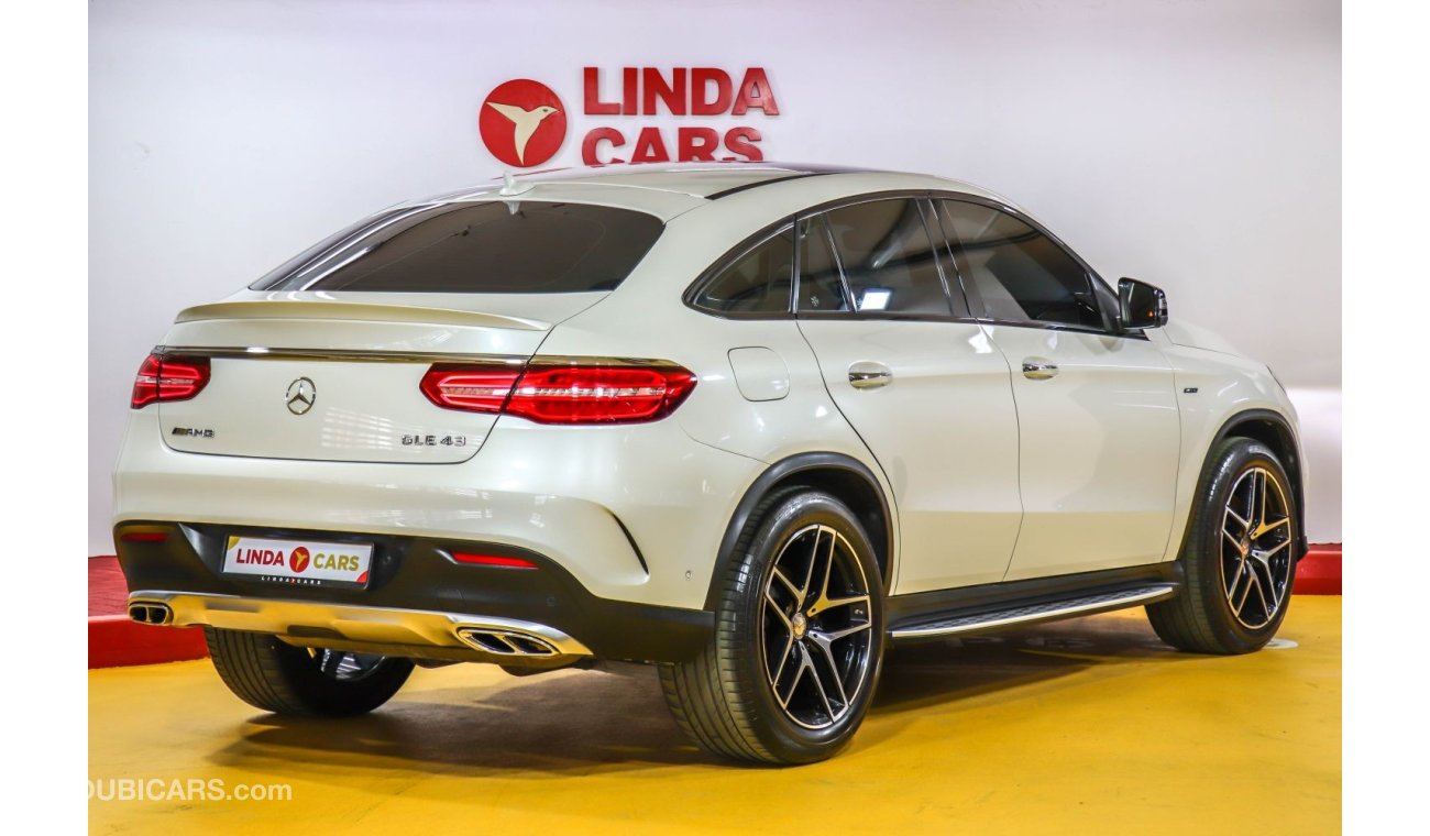 Mercedes-Benz GLE 43 AMG Mercedes-Benz GLE 43 AMG 2018 GCC under Agency Warranty with Flexible Down-Payment.