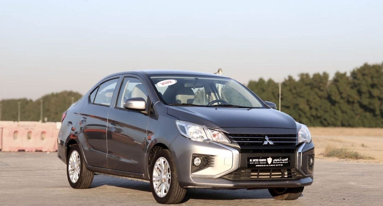 Mitsubishi Attrage GLX 1.2L Mitsubishi Attrage 2022 1.2L GCC, accident-free, in excellent condition 376 p.m